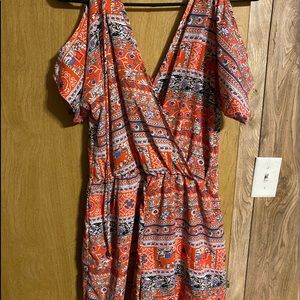 Cold Shoulder Romper